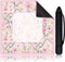 Sonwyoung Chinoiserie Mahjong Mat with 1 Carrying Bag 31.5 x 31.5 Pink and