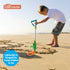 Metal Detector for Kids - Adjustable Beach Metal Detectors with LCD Screen, STEM Outdoor Activity Kit for Ages 4-12