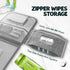Portable Changing Pad Waterproof Foldable Diaper Changing Pad with Wipes Pocket, Soft Travel Changing Mat for Baby