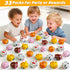 33 Beestech Pcs Mini Animal Pull Back Toy Cars for Boys Girls Kids Toddlers, Party Favors Teacher Classroom Treasure