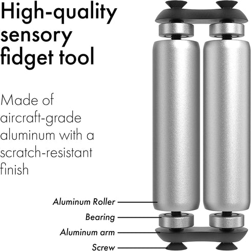 ONO Roller - Handheld Fidget Toy for Adults | Help Relieve Stress, Anxiety, Tension | Promotes Focus, Clarity |