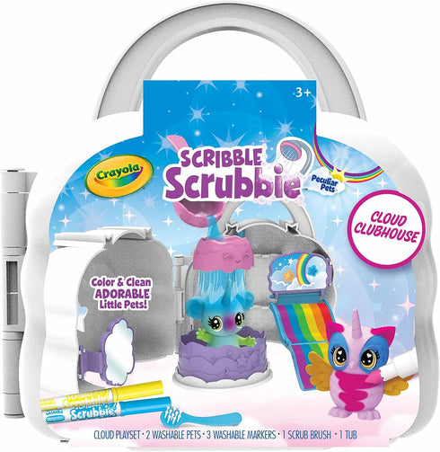 Crayola Scribble Scrubbie Cloud Playset, Toy for Kids Ages 3-6, Great Gift