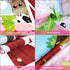 Farm Animals Toss Game with 3 Nylon Bean Bags, Indoor and Outdoor Party Game for Kids, Farmer Theme Decorations