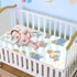 SyXIOP 28" 52" Cartoon Cute Seal Beach Vacation Cooling Baby Waterproof Crib Mattress Cover x Washable Padded Crib