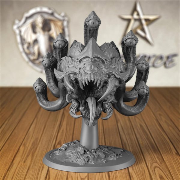 AUSPDICE 32mm DND Mini Beholder, RPG Dungeon Masters Miniature Character for D&D Board Games