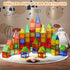 102PCS Magnetic Tiles Building Blocks Stem Toys for 3+ Year Old Boys and Girls, Montessori Toddler Gifts