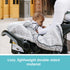 JJ Cole Winter Baby Car Seat Cover with Warm Sherpa Lining for Baby Seat or Stroller - Cuddly Gray