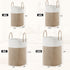 60L) Laundry Basket,Woven Cotton Rope Laundry Hamper,Versatile Storage for Dirty Clothes,Baby Toys,and Blankets