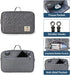 TRENDPLAY Small Diaper Bag Stroller Bag Diaper Organizer Caddy for Diapers with Insulated Pocket, Stroller Straps and Adjustable Shoulder Strap,Universal Fit Most Strollers, Gray by TRENDPLAY