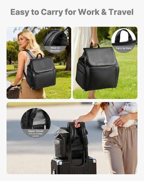 Generic Backpack, Pack, S1/S2, Breast Pump Breast Feeding Bag with Ice Fits for Pumping Accessories & Breastmilk