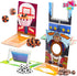 28 JOYIN pcs Fun Valentine Sports Game Card and Erasers for Kids Party Favor, Classroom Exchange Prizes, Valentines Day