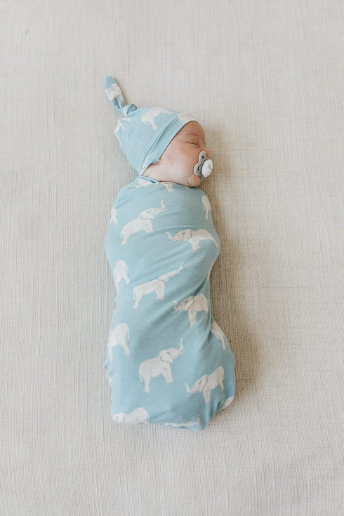 Peanut Knit Baby Swaddle Blanket