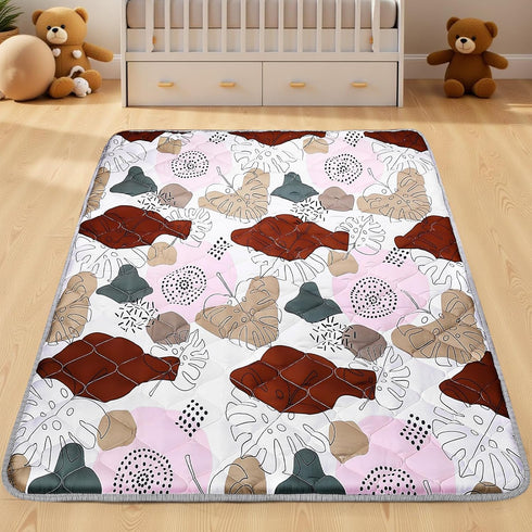 65x50 Playpen Mat for Baby Crawling: Large Baby Play Mat for Kids Infants, Toddler, Soft Non-Slip & Washable Baby Floor