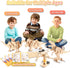 8-10-12, 4 1 8-12, 3D Dinosaur STEM Kits for Kids Ages in Wood Building Toys for Boys Age Build It Yourself Woodworking
