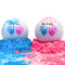 Gender Reveal Golf Balls Set (1 Pink + 1 Blue + 2 Wooden Tees) - Baby Reveal Ideas, Announcement Party Decorations