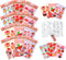 TINYMILLS Strawberry Coloring Book Set with 12 Coloring Books and 48 Crayons