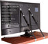 BOOTWO Pack 2 Heavy Duty Metal Anti Tip Straps - Adjustable Safety Furniture Wall Anchors for Baby Proofing Flat Screen