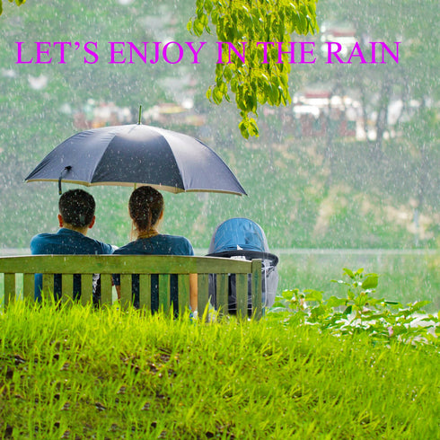 Baby Stroller Rain Cover, Universal Umbrella Weather Shield, Protects from Rain, Wind, Snow, Dust, Waterproof, Clear