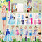 Magnetic Dress Up Dolls - Princess Dress Up Paper Dolls for Girls Ages 4-7