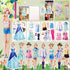 Magnetic Dress Up Dolls - Princess Dress Up Paper Dolls for Girls Ages 4-7