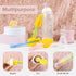 AUEAR Milk Bottle Nipple Brushes, Pacifier Sponge Cleaning Set for Bottles and Accessories (8 Pcs)