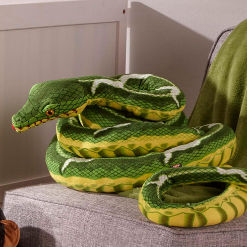Melissa & Doug Giant Boa Constrictor, Lifelike Stuffed Animal Snake