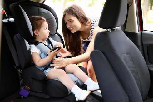 Buckle Booster for Seat Belts, Uprights Your Receptacle for Easy Reach (2)