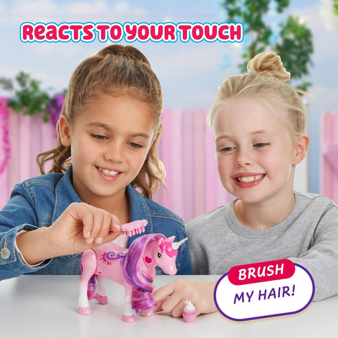 Little Live Pets Sparkles The Unicorn Toy - Musical Dancing Pony with Light Up Rainbow Horns, Interactive Animal Toy