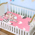 SyXIOP 28" 52" Happy Valentine Cartoon Cartoon Animal Pink Cooling Baby Crib Mattress Sheets x Absorbent Mattress