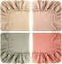 Gerrii 4 Pcs Muslin Mini Crib Sheets 24 x 38 Inch Baby