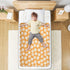 siphylline 52" 34" Orange Cute Polar Bears White Extra Large Resuable Potty Training Pee Pad Highly Absorbent Diaper