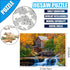 2 Pack - 1000 Pieces for Glade Creek Grist Mill in Fall & Blue Ridge Parkway Linn Cove Viaduct Puzzles