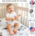2-Piece Set Sweet Jojo Designs Baby Crib Sheets (Vintage Airplane) for Boys, Infant Nursery, Toddler Room - Fitted