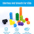SpriteGru Math Linking Cubes, Manipulatives with Activity Cards for Kids Kindergarten Learning Activities