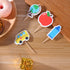 18pcs Back To School Cupcake Topper Dessert Fruit Cake Picks, Classroom Welcome Party Decoration