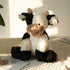 Hopearl 9'' Adorable Plush Cow Toy Floppy Dairy Cattle Soft Stuffed Animal Cute Birthday Gifts for Kids, Boys, Girls