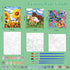Set, Wings Giant Paint by Numbers Kit for Kids, Flower Crafts and Fun, Acrylic Paint Canvas Painting Kit, Include
