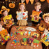 Set Craft12Set BenLouis Fall Party Favors for Kids Thanksgiving Day Classroom Gifts Prize Coloring Books Bulk