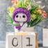 NUOBESTY 6 Set Crochet Doll Stand, Short Double Steel Needle Holder for Doll Display & Showcase