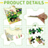 Liliful 6 Pack 16 Pcs - 12.6 x 9.45 Inch Large Piece Wooden Dementia Puzzles for Seniors