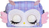 Purse Pets Print Perfect Owl - Interactive Animal Bag with 30+ Sounds, Blinkles, Music, and Play for Ages 5 and Up