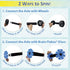 VIAHART Brain Flakes Tube-Go Set Add-On, 16 Wheels and 8 Axles, Build Cars and Trucks, Great STEM Toy