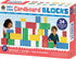 Teacher Created Resources 24 Piece Easy-Stack Cardboard Blocks Set (TCR11531)