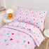 Sets, Set, Set Viviland Purple Heart Toddler Comforter Cute Girls Toddler Bedding Soft Microfiber Toddler Bed