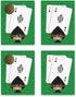My Scratch Offs Casino Night Scratch Off Party Game Cards - 26 Pack Gambling (Blackjack)