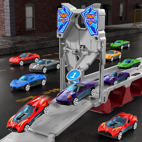 Ci Vetch 78-Inch 1-3 2-4 3-5 4-7 24 3 4 5 6 3-5 4-7 Cars Trucks Toys for Toddler Years Old Boys Kids, Transport Truck