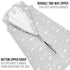 1.0 24-48 2-Pack Mama Cheetah Baby Sleep Sack TOG Organic Cotton Baby Wearable Blanket with Two-Way Zipper, Swaddle
