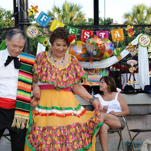 Cinco De Mayo Banner Mexican Party Supplies Sign Banner Garland for Fiesta Party Decoration, Day of The Dead Backdrops