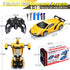 Transforming RC Cars - Remote Control Car Toys for Kids & Boys with One Button Transformation and 360 Degree Drifting
