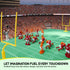 30 Set, 2 3 Kaskey Kids Football Guys, Navy Gold vs. Gray Blue, Pieces in Each Includes Teams, Accessories, and Travel